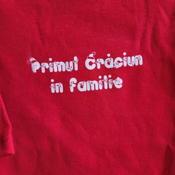 Body bebe Craciun PRIMUL CRACIUN IN FAMILIE 2