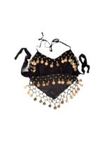 Sutien cu banuti negru