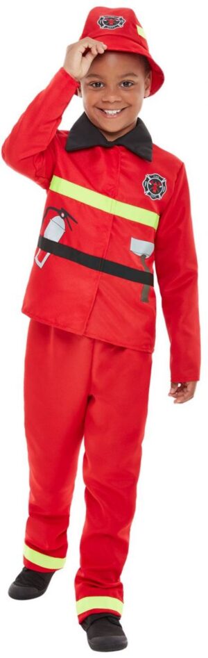 Costum pompier rosu