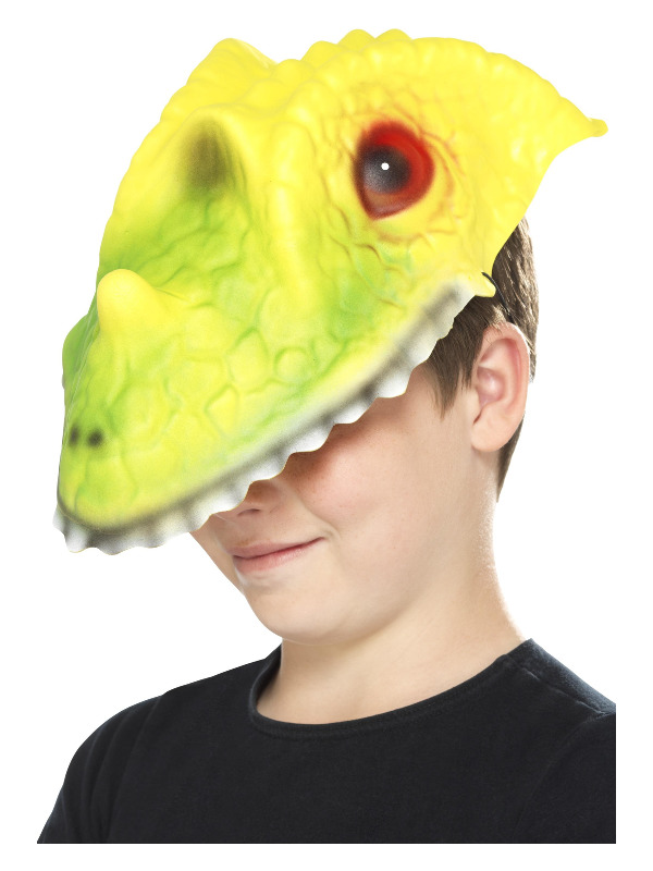 Masca de carnaval cap de crocodil