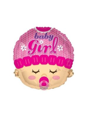 Balon folie figurina Baby Girl
